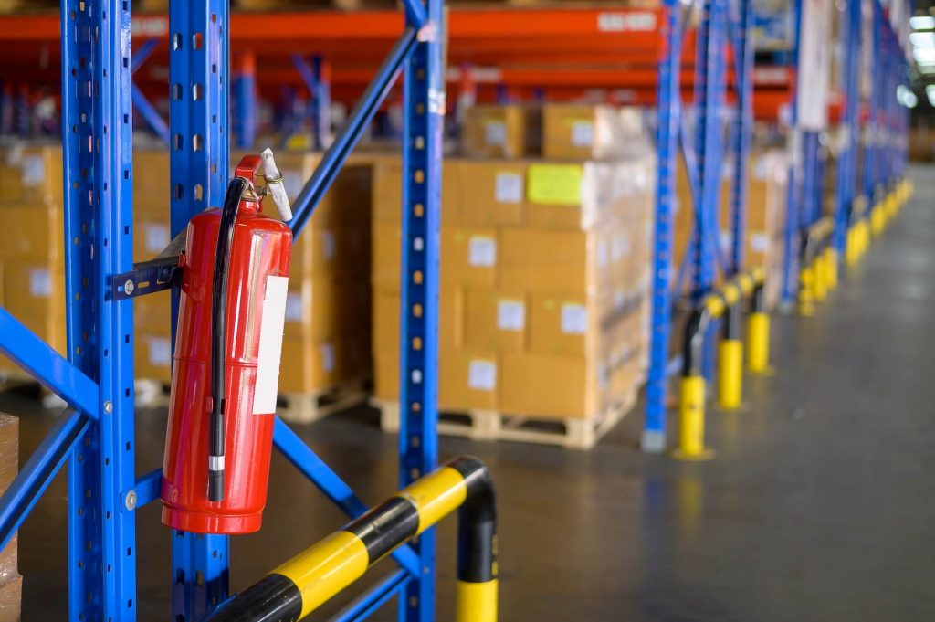 Zabezpieczenie hali magazynowej